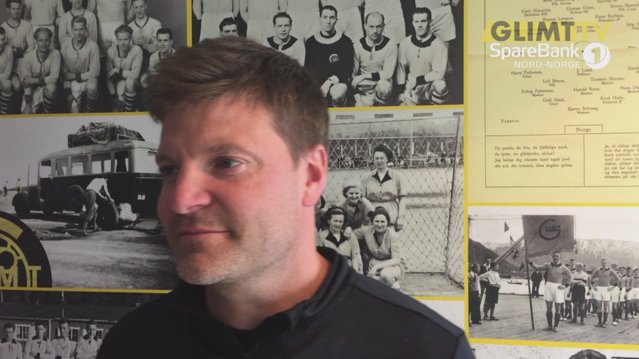Aasmund Bjørkan før kampen mot Ranheim